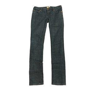 Free People Jeans Size 27 Denim Pockets Low Rise Rivets Skinny